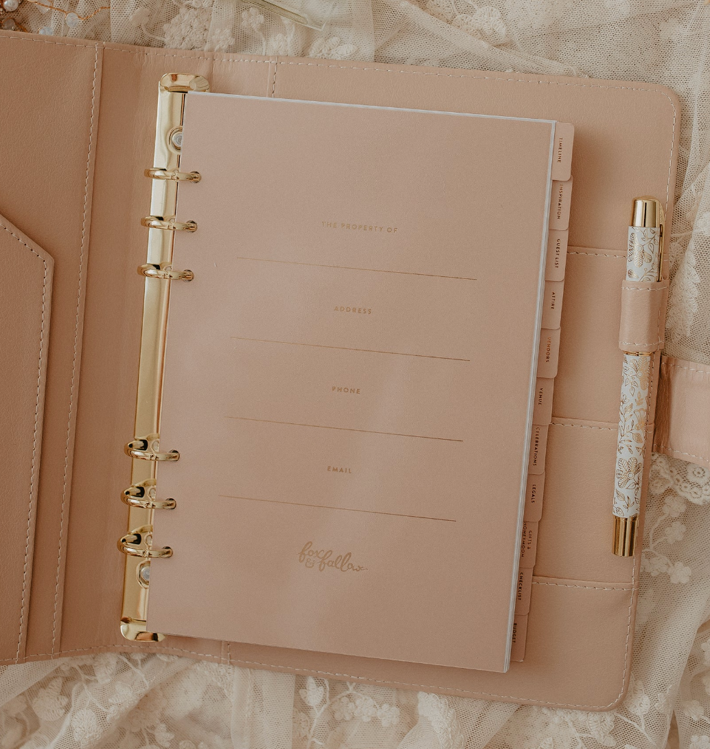 Fox & Fallow Wedding Planner Luxe - Nude