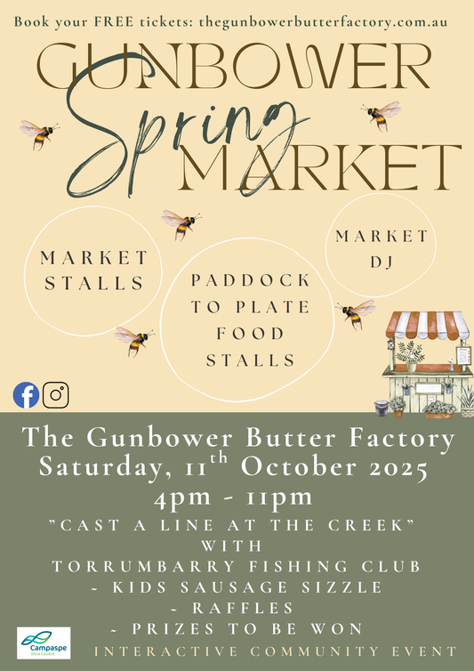 Gunbower Spring Market Event Ticket