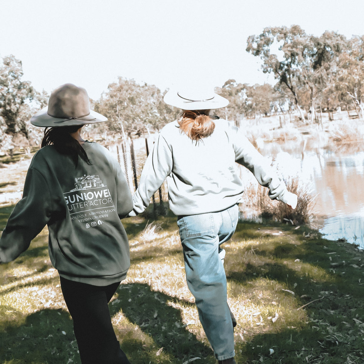 "Gunbower, The Kakadu of the South" Jumper