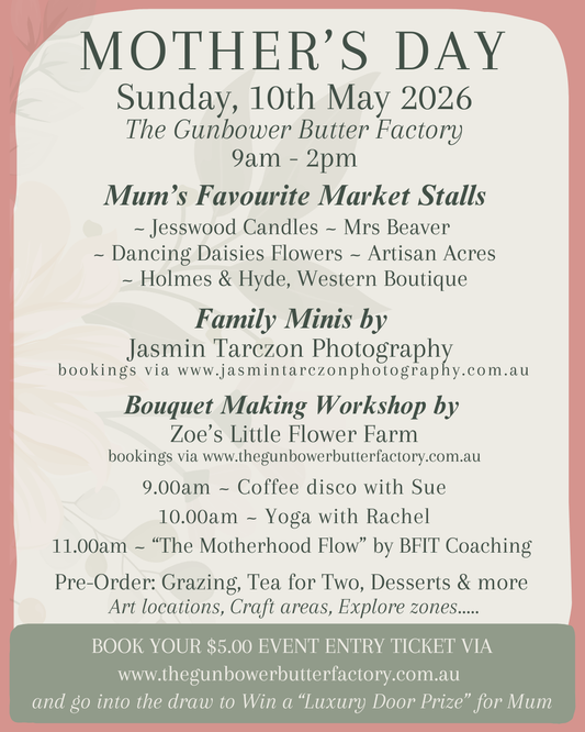 Mother's Day at The Gunbower Butter Factory